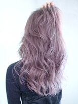 アルバム 銀座(ALBUM GINZA)&nbsp;ラベンダーロング_セミウェットウェーブオリーブカラー_ba308552