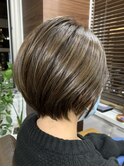 ショート・マッシュショート・ダークアッシュ 【上田】
