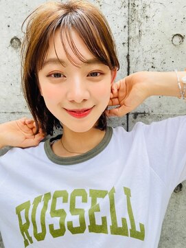 シエナ 渋谷(Siena) Siena   肩ボブ×ナチュラルベージュ　渋谷