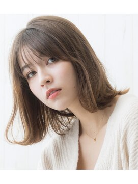 オレンジクラッカー(Orange Cracker) 【orange cracker】外ハネの長めボブ♪