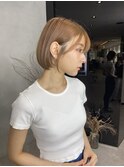 大人可愛いボブ