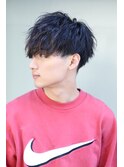 【ソフトツイストスパイラル】前下がりマッシュ