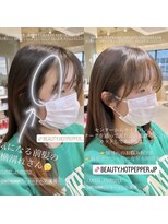 コンティロミー(CONTI ROMMY.)&nbsp;可愛い顔まわりカット☆小顔カット/サイドバング/おくれ毛