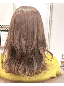 ジィップクリニカ(Zip clinica) オレンジブラウンカラー ブリーチ無し 担当-木村優伽