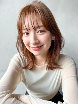 アンアミ キチジョウジ(Un ami Kichijoji) 【unami】レイヤーミディ×ワンカールパーマ　澤田杏奈