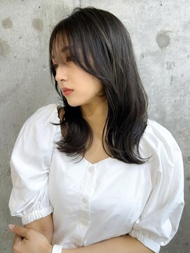 シーシンジュク 新宿南口(Sea shinjuku) 大人ガーリー×ブリーチなし◎前髪/顔周り×韓国ロング[新宿]