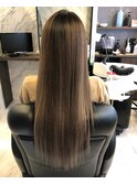透明感ナチュラル大人上品ロング髪質改善【カミケンパセオ】