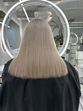 ガガ 心斎橋(GAGA) イメチェン◎大人ガーリーペールベージュニュアンスカラー