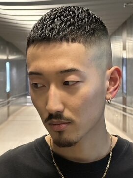 ヒロギンザ 大阪本店(HIRO GINZA) 濡れパン×ハイスキンフェード