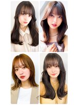 美容室フルール&nbsp;艶感♪髪質改善カラー大人可愛いグレージュ20代30代40代