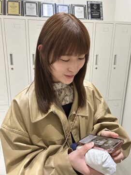 ジーナ 福岡天神(Zina) 《Zina福岡天神》ベージュ 髪質改善カラー