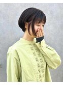 オリーブベージュショート