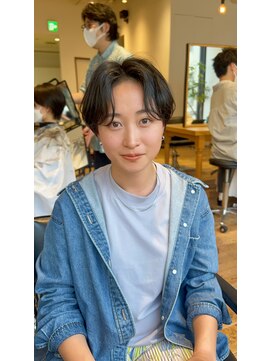 ホヌン 茅ヶ崎(Honnun) 20代30代40代人気の大人女性のハンサムショート/茅ヶ崎