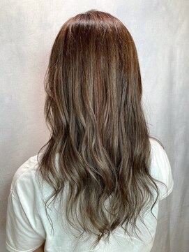 リコラックスビー(LICO LUXBE) ハイライトグラデーション　シルバーグレージュ