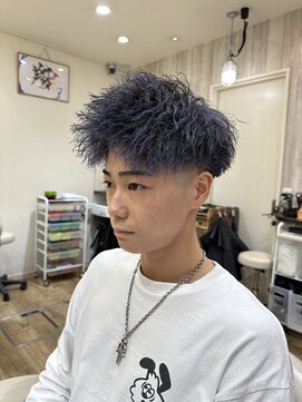 ルースト 京都駅前店(ROOST) ブルーバイオレットメッシュ