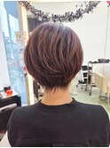大人可愛い20代30代40代50代丸み田嶋ショート030
