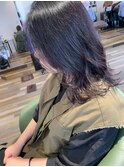 暗髪_ダークラベンダー_