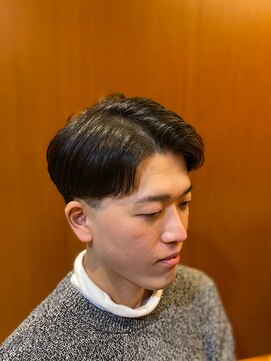 ヘアモード キクチ 銀座店 ツーブロック ナチュラル ショート