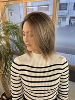 キング 高槻(K!ng) 縮毛矯正髪質改善ハイライトレイヤーカット高槻美容室エクステ