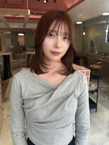 ウクク(UCUCU) ミディレイヤー×柔らかbrown