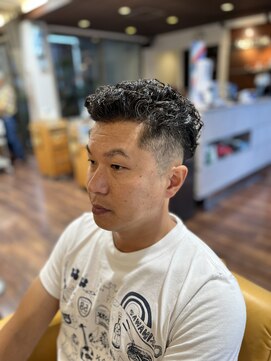 ビービードットコム/0084(BB.com/0084) ツーブロックメンズハードパーマ