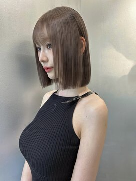 ペレ アネックス 大阪梅田茶屋町店(PELE ANNEX) ホワイトグレージュ/デジタルパーマ/フェザーパーマ/梅田