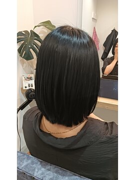 モントン(mon temps) ストレートと真っ黒ヘナでカッコいいスペシャル