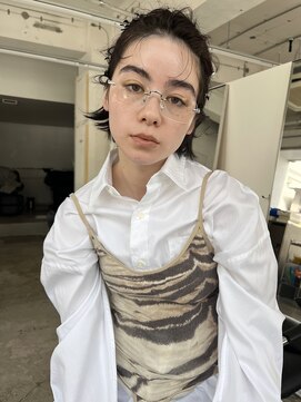 ピクス ヘアー(PIX HAIR) ダークブラウンボブ