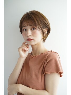 ルフュージュ バイ プロデュース 相模大野店(Refuge by Produce) くびれショート/マロンベージュ