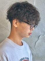 ニアウ 高崎店(Niau)&nbsp;メンズツイストスパイラルパーマ群馬高崎眉毛韓国