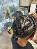 ダン(DAN.)&nbsp;ハートデザインコーンロウ