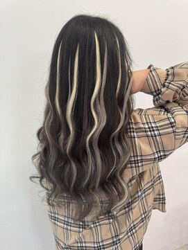 ロサ ファイブヘアー(Rosa..5Hair) 暗髪でもオシャレに決まる！！MIXハイライト！
