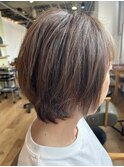 秋冬ショートボブヘア