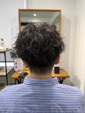 センターパート×ツイストスパイラルパーマ[志木・新座]