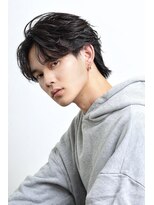 リップスアネックス 大宮(LIPPS annex) センタパート ニュアンスパーマ フェザーパーマ