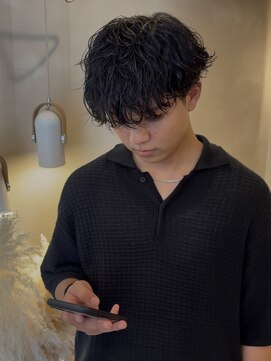 ラヴィズム 名駅店(LUVISM) スパイラルパーマ/メンズパーマ/波巻/マッシュ/波巻きスパイラル