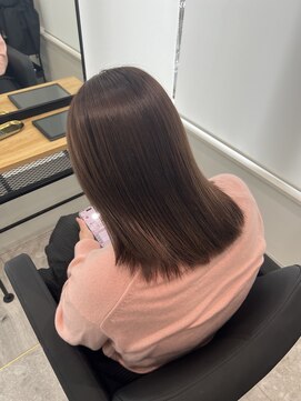 リアン(Lien) 20代#30代#40代髪質改善カラーオリーブベージュ