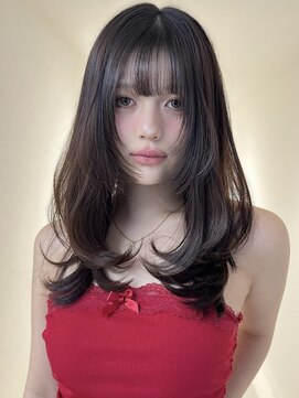 アイトーキョーエス 渋谷(AI TOKYO S) レイヤーカットハッシュカットハイレイヤー韓国ヘアくびれヘア