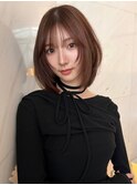 韓国ボブレイヤーボブ渋谷タッセルボブお洒落なレイヤーカット