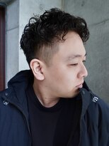 エイム(aim)&nbsp;メンズパーマ/ハードカール×ツーブロック