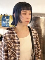 マカロニコースト(macaroni coast) 前髪あり顔周りレイヤーボブ外ハネボブ