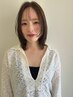 【透明感×艶髪】インフィニアルカラー＋カット＋トリートメント　￥13,750~