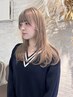 【ケアブリーチ使用】デザインカット+ダブルカラー