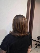 ヘアー ルシェルシェ(hair recherche)&nbsp;大人可愛いミディアムレイヤー