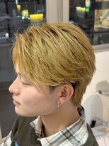 ボーイ(BOY) ハイトーンフェザーショート/コンマバング/センターパート