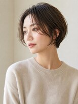 プールバイスタイル 藤沢(POOL by STYLE) 短くするのが不安な方のショートボブ/30代/藤沢