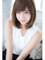 アンジュ ヘアー(Ange hair)&nbsp;アンジュヘアー　イノセントカラーのワンカールボブ