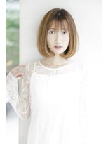 ルルディ バイ アフロディーテ銀座(luludi by APHRODITE) 20代30代40代50代/前髪/マチルダボブ/インナーグレージュ/銀座