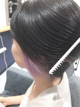リースヘアーアート(LLIEHTH HAIR ART) インナーカラーパープル