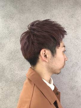 ヘアサロンエム 川越(HAIR SALON M) デザインカラー/厚めバング/ローライト/スリークボブ
